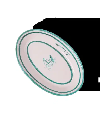 Emporio Sirenuse Large Siren Serving Plate | Thumbnail 1 Emporio Sirenuse Large Siren Serving Plate | Thumbnail 1