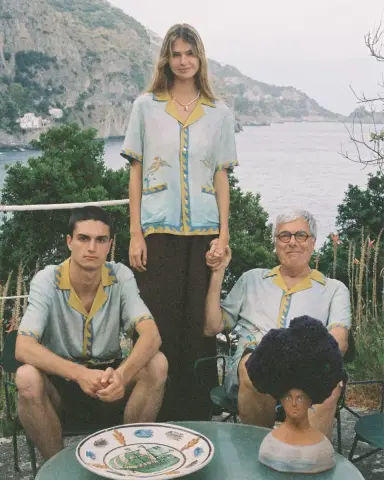 Emporio Sirenuse Le Sirenuse Shirt by Paolo Sandulli | Thumbnail 3 Emporio Sirenuse Le Sirenuse Shirt by Paolo Sandulli | Thumbnail 3