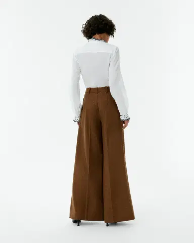Emporio Sirenuse Lola Trousers in Himalayan Tweed | Thumbnail 4 Emporio Sirenuse Lola Trousers in Himalayan Tweed | Thumbnail 4