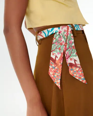 Emporio Sirenuse Long Twilly Scarf in Louis Barthélemy Print | Thumbnail 7 Emporio Sirenuse Long Twilly Scarf in Louis Barthélemy Print | Thumbnail 7