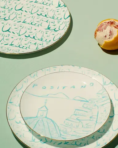 Emporio Sirenuse Luke Edward Hall Dinner Plate | Thumbnail 5 Emporio Sirenuse Luke Edward Hall Dinner Plate | Thumbnail 5