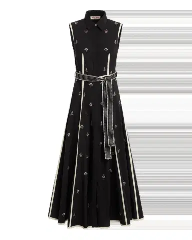 Emporio Sirenuse Miralda Dress with Byzantine Embroidery | Thumbnail 7 Emporio Sirenuse Miralda Dress with Byzantine Embroidery | Thumbnail 7