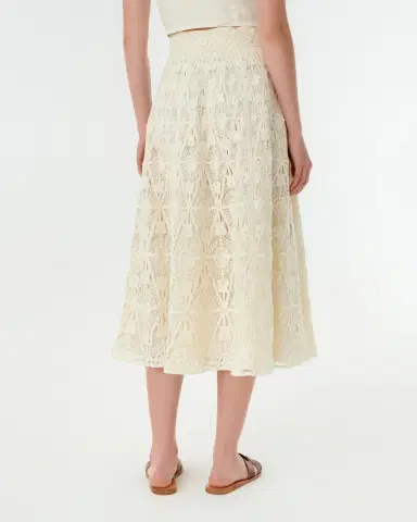 Emporio Sirenuse Mulia Skirt in Macramè | Thumbnail 4 Emporio Sirenuse Mulia Skirt in Macramè | Thumbnail 4