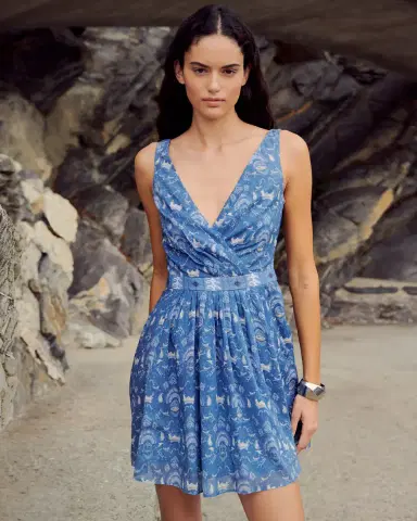 Emporio Sirenuse Naike Dress in Batik Print | Thumbnail 6 Emporio Sirenuse Naike Dress in Batik Print | Thumbnail 6