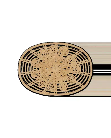 Emporio Sirenuse Oval Placemats and Coasters - Set of 2 | Thumbnail 2 Emporio Sirenuse Oval Placemats and Coasters - Set of 2 | Thumbnail 2