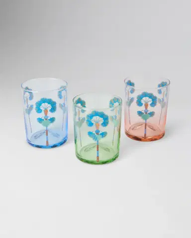 Emporio Sirenuse Palm Tumbler Glass | Thumbnail 12 Emporio Sirenuse Palm Tumbler Glass | Thumbnail 12