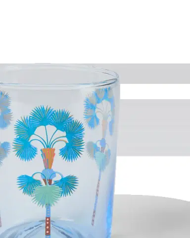 Emporio Sirenuse Palm Tumbler Glass | Thumbnail 3 Emporio Sirenuse Palm Tumbler Glass | Thumbnail 3