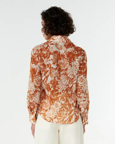 Emporio Sirenuse Patricia Shirt in Bloom Print | Thumbnail 9 Emporio Sirenuse Patricia Shirt in Bloom Print | Thumbnail 9