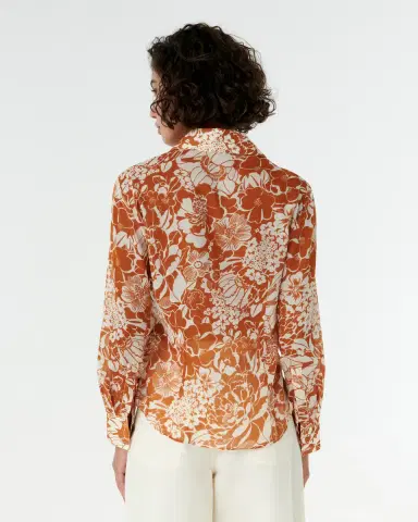 Emporio Sirenuse Patricia Shirt in Bloom Print | Thumbnail 4 Emporio Sirenuse Patricia Shirt in Bloom Print | Thumbnail 4