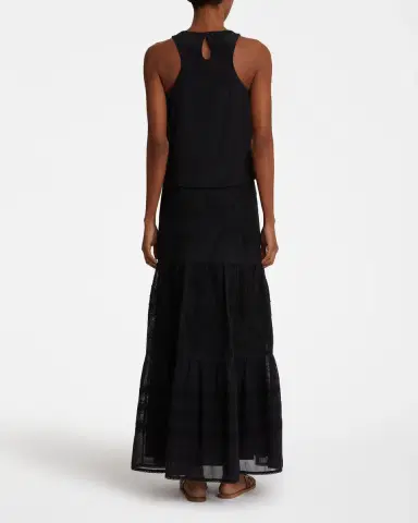 Emporio Sirenuse Pilar Top With Flower Net Embroidery | Thumbnail 4 Emporio Sirenuse Pilar Top With Flower Net Embroidery | Thumbnail 4