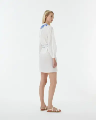Emporio Sirenuse Sansa Caftan with Java Embroidery | Thumbnail 4 Emporio Sirenuse Sansa Caftan with Java Embroidery | Thumbnail 4