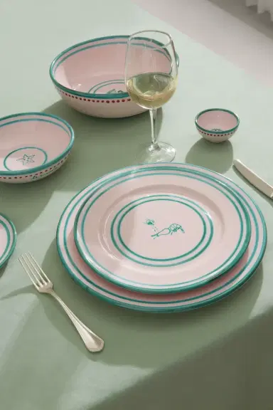 Emporio Sirenuse Shrimp Dinner Plate | Thumbnail 5 Emporio Sirenuse Shrimp Dinner Plate | Thumbnail 5