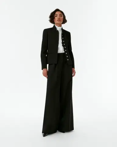 Emporio Sirenuse Tolly Jacket in Black Assam | Thumbnail 3 Emporio Sirenuse Tolly Jacket in Black Assam | Thumbnail 3