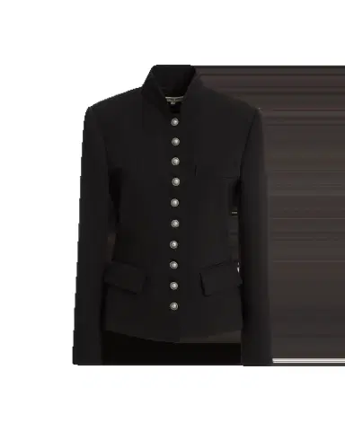 Emporio Sirenuse Tolly Jacket in Black Assam | Thumbnail 7 Emporio Sirenuse Tolly Jacket in Black Assam | Thumbnail 7