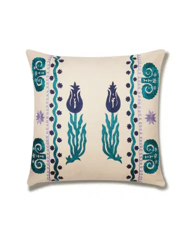 Emporio Sirenuse Tulip Cushion Cover | Thumbnail 1 Emporio Sirenuse Tulip Cushion Cover | Thumbnail 1