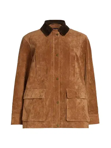 Mercer Collective Women's Suede Barn Jacket | Thumbnail 1 Mercer Collective Women's Suede Barn Jacket | Thumbnail 1