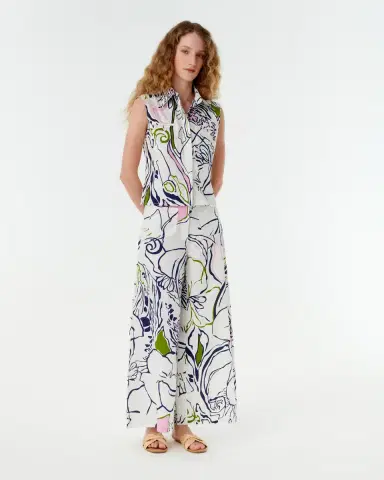 Emporio Sirenuse Ylenia Top in Calypso Print | Thumbnail 3 Emporio Sirenuse Ylenia Top in Calypso Print | Thumbnail 3
