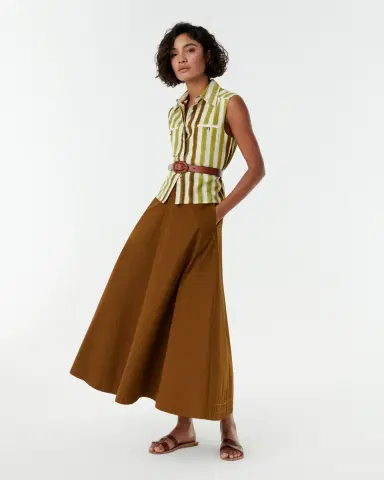 Emporio Sirenuse Ylenia Top in Ikat Stripes | Thumbnail 8 Emporio Sirenuse Ylenia Top in Ikat Stripes | Thumbnail 8
