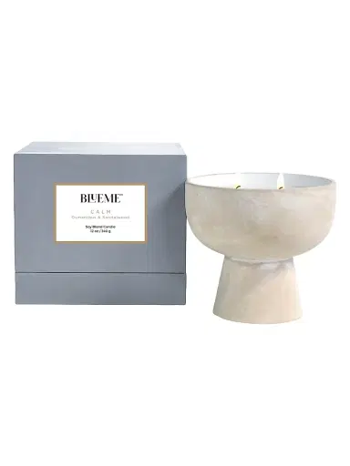 Blueme Calm Osmanthus & Sandalwood Scented Candle Giant | Thumbnail 1 Blueme Calm Osmanthus & Sandalwood Scented Candle Giant | Thumbnail 1