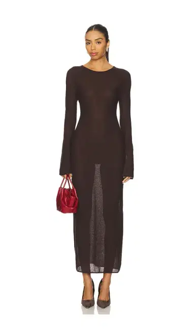 L'Academie Delmer Midi Dress | Thumbnail 4 L'Academie Delmer Midi Dress | Thumbnail 4