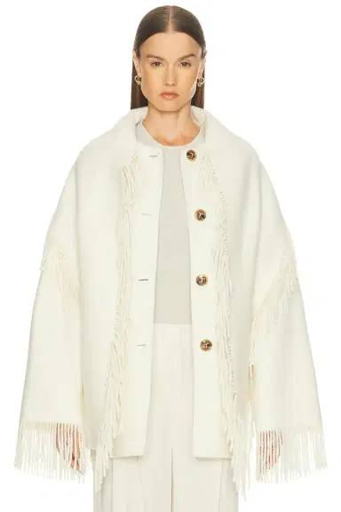 TOTEME Fringed Scarf Jacket | Thumbnail 2 TOTEME Fringed Scarf Jacket | Thumbnail 2
