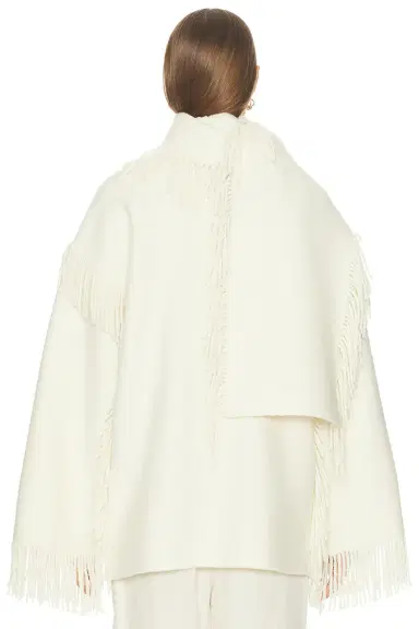 TOTEME Fringed Scarf Jacket | Thumbnail 5 TOTEME Fringed Scarf Jacket | Thumbnail 5