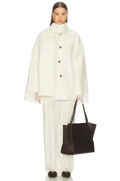 TOTEME Fringed Scarf Jacket | Thumbnail 6 TOTEME Fringed Scarf Jacket | Thumbnail 6