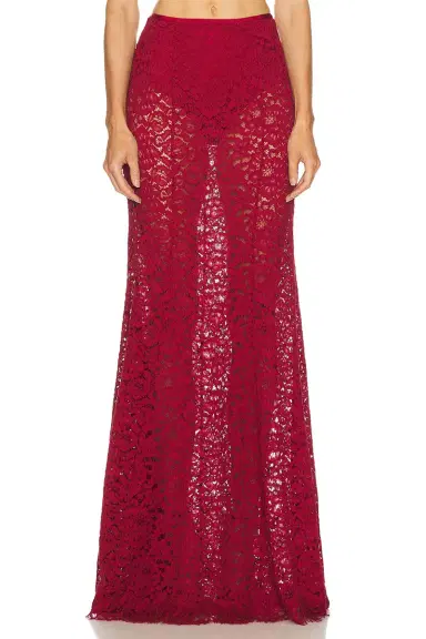 L'Academie Zelie Maxi Skirt | Thumbnail 3 L'Academie Zelie Maxi Skirt | Thumbnail 3
