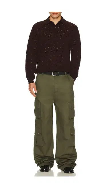 vowels Eyelet Polo | Thumbnail 2 vowels Eyelet Polo | Thumbnail 2
