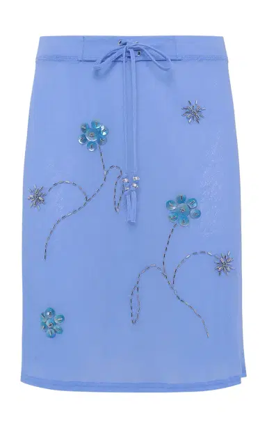 SIEDRÉS Liz Embroidered Mesh Midi Skirt | Thumbnail 9 SIEDRÉS Liz Embroidered Mesh Midi Skirt | Thumbnail 9
