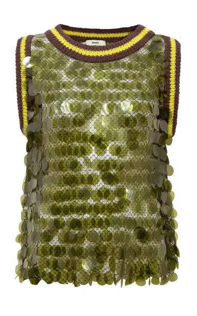 SIEDRÉS Plume Sequined Top | Thumbnail 1 SIEDRÉS Plume Sequined Top | Thumbnail 1