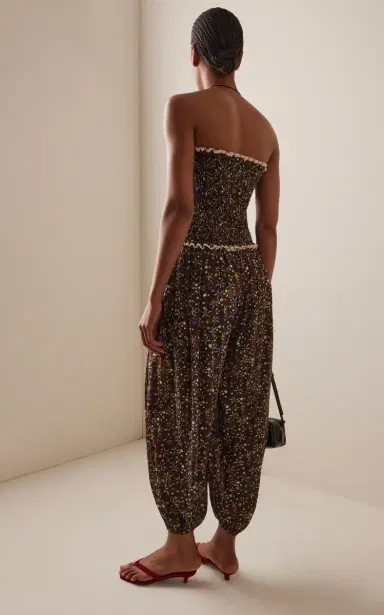 SIEDRÉS Anais Cotton-Blend Jumpsuit | Thumbnail 4 SIEDRÉS Anais Cotton-Blend Jumpsuit | Thumbnail 4