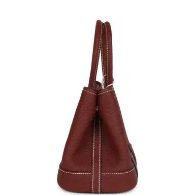 HERMÈS Hermes Garden Party Neo 23 Rouge H Negonda Palladium Hardware | Thumbnail 4 HERMÈS Hermes Garden Party Neo 23 Rouge H Negonda Palladium Hardware | Thumbnail 4