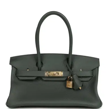 HERMÈS Hermes Shoulder Birkin Light 29 Vert Mangrove Evercolor Permabrass Hardware | Thumbnail 1 HERMÈS Hermes Shoulder Birkin Light 29 Vert Mangrove Evercolor Permabrass Hardware | Thumbnail 1