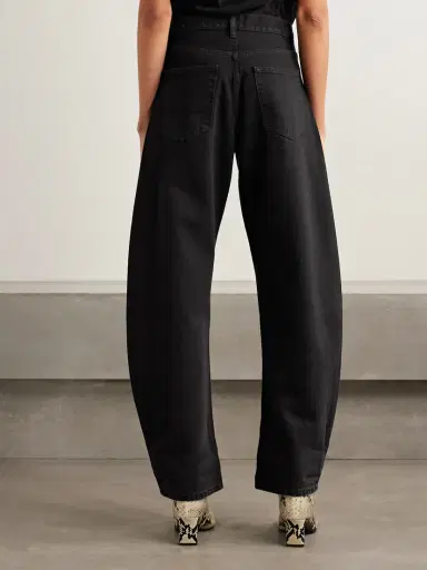 Frame The Bubble High-rise Barrel-leg Jeans | Thumbnail 4 Frame The Bubble High-rise Barrel-leg Jeans | Thumbnail 4