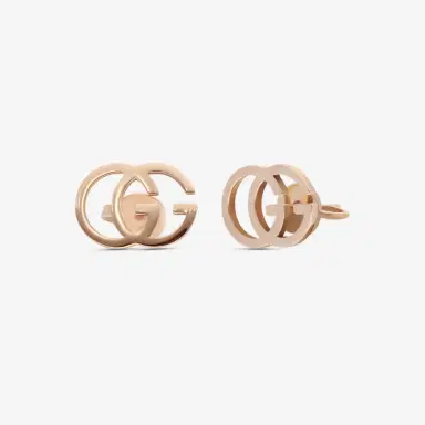 Gucci Gucci GG Running 18K Rose Gold Stud Earrings by The Solist | Thumbnail 2 Gucci Gucci GG Running 18K Rose Gold Stud Earrings by The Solist | Thumbnail 2