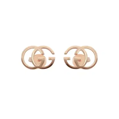 Gucci Gucci GG Running 18K Rose Gold Stud Earrings by The Solist | Thumbnail 1 Gucci Gucci GG Running 18K Rose Gold Stud Earrings by The Solist | Thumbnail 1