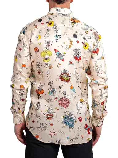 Maceoo Men's Fibonacci Ascension Shirt | Thumbnail 5 Maceoo Men's Fibonacci Ascension Shirt | Thumbnail 5