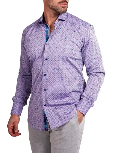 Maceoo Men's Einstein Ascension Shirt - Purple - Size XXXXL | Thumbnail 4 Maceoo Men's Einstein Ascension Shirt - Purple - Size XXXXL | Thumbnail 4