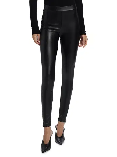 Generation Love Women's Josie Faux-Leather Crop Leggings - Black | Thumbnail 3 Generation Love Women's Josie Faux-Leather Crop Leggings - Black | Thumbnail 3