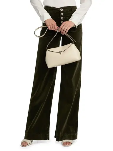 Ramy Brook Women's Cindy Velvet Wide-Leg Pants | Thumbnail 3 Ramy Brook Women's Cindy Velvet Wide-Leg Pants | Thumbnail 3