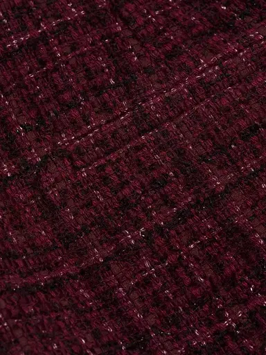 Generation Love Women's Kendra Cotton-Blend Metallic Tweed Miniskirt - Malbec Multi | Thumbnail 7 Generation Love Women's Kendra Cotton-Blend Metallic Tweed Miniskirt - Malbec Multi | Thumbnail 7