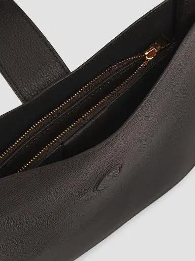 TOM FORD Women's Tara Grain Leather Crossbody Bag - Espresso | Thumbnail 5 TOM FORD Women's Tara Grain Leather Crossbody Bag - Espresso | Thumbnail 5