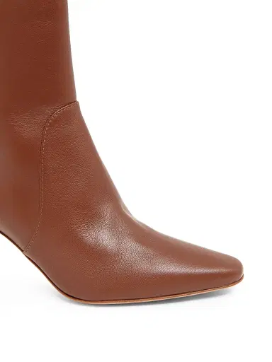 Pollini Women's Muse 75MM Leather Ankle Boots - Hide | Thumbnail 5 Pollini Women's Muse 75MM Leather Ankle Boots - Hide | Thumbnail 5