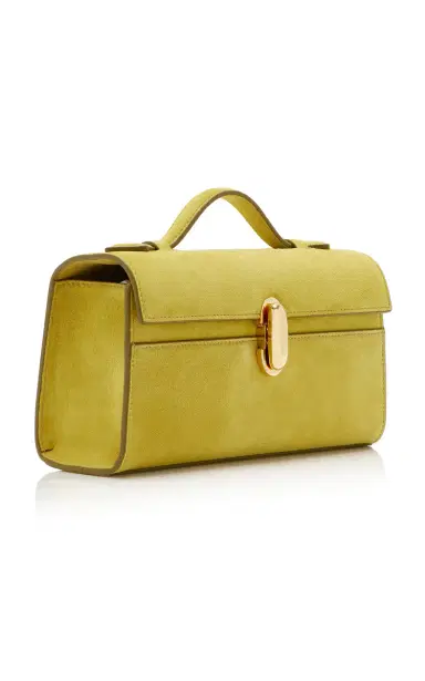 Savette The Symmetry Suede Pochette | Thumbnail 4 Savette The Symmetry Suede Pochette | Thumbnail 4