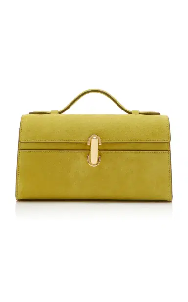 Savette The Symmetry Suede Pochette | Thumbnail 1 Savette The Symmetry Suede Pochette | Thumbnail 1
