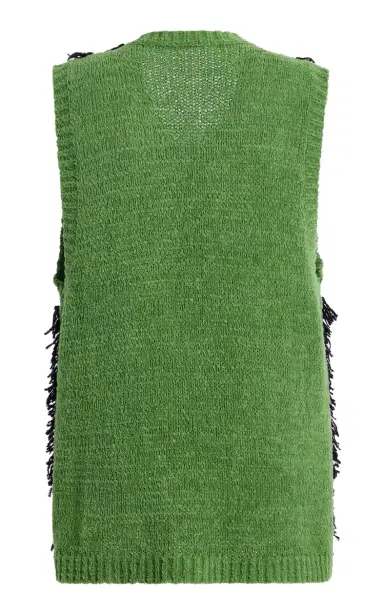 ZANKOV Lorna Embroidered Cotton-Blend Vest | Thumbnail 6 ZANKOV Lorna Embroidered Cotton-Blend Vest | Thumbnail 6