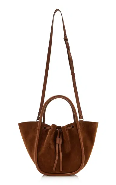 Proenza Schouler Ruched Small Suede Tote | Thumbnail 3 Proenza Schouler Ruched Small Suede Tote | Thumbnail 3