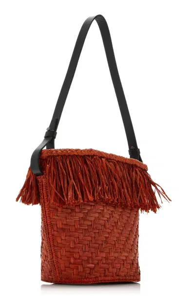Proenza Schouler Fringed Raffia Bucket Bag | Thumbnail 4 Proenza Schouler Fringed Raffia Bucket Bag | Thumbnail 4