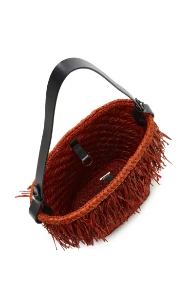 Proenza Schouler Fringed Raffia Bucket Bag | Thumbnail 6 Proenza Schouler Fringed Raffia Bucket Bag | Thumbnail 6